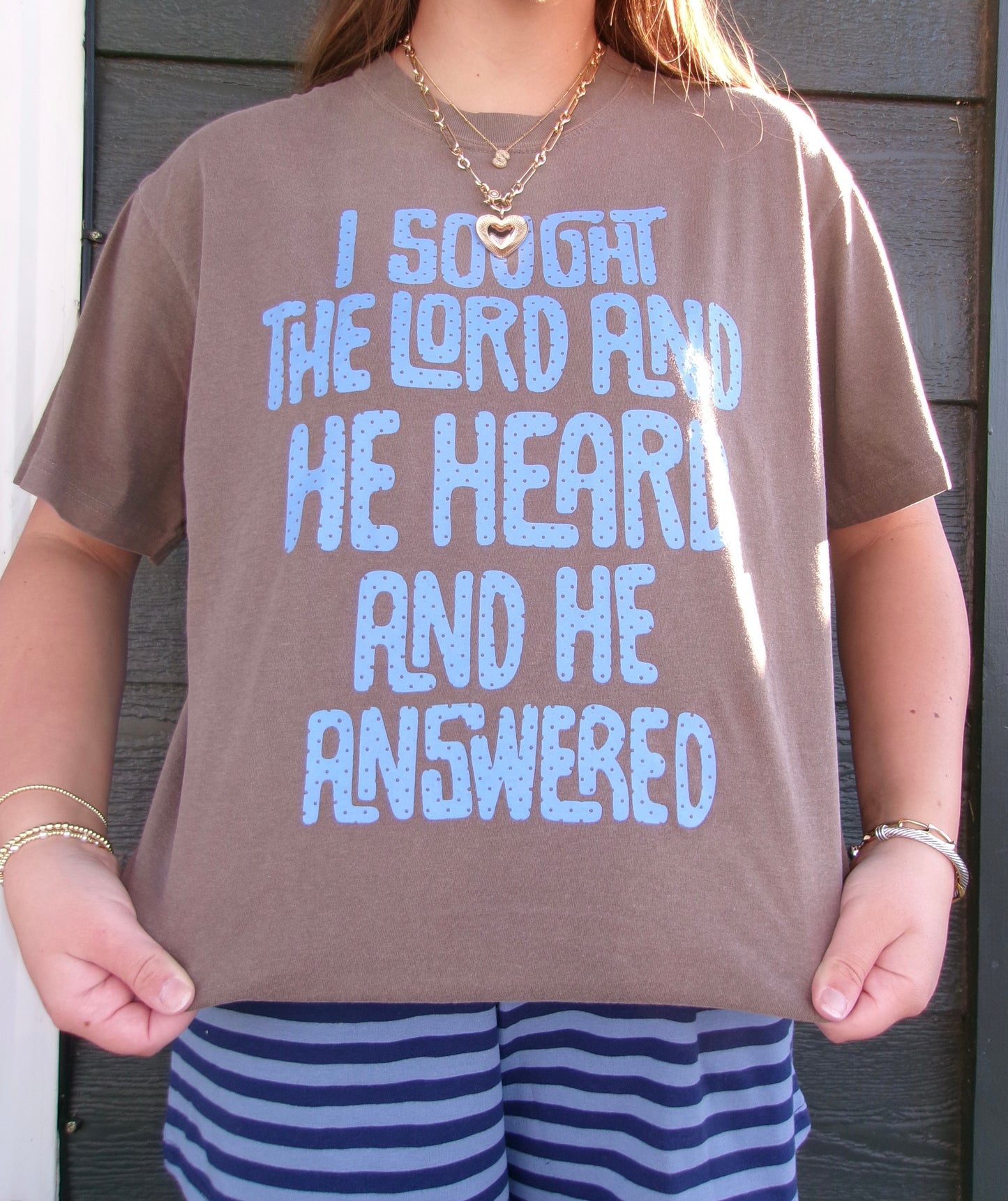 Psalm 34:4 Tee