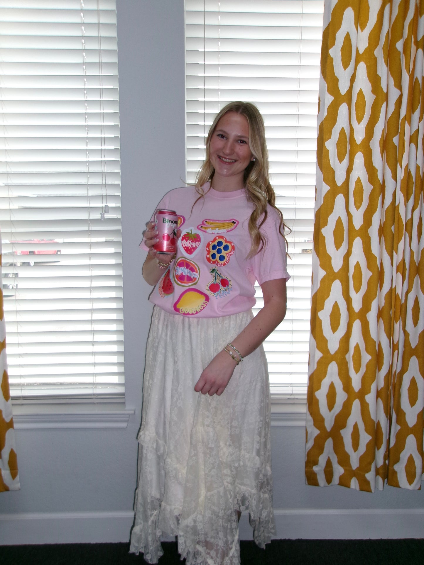 Ivory Bloom Skirt