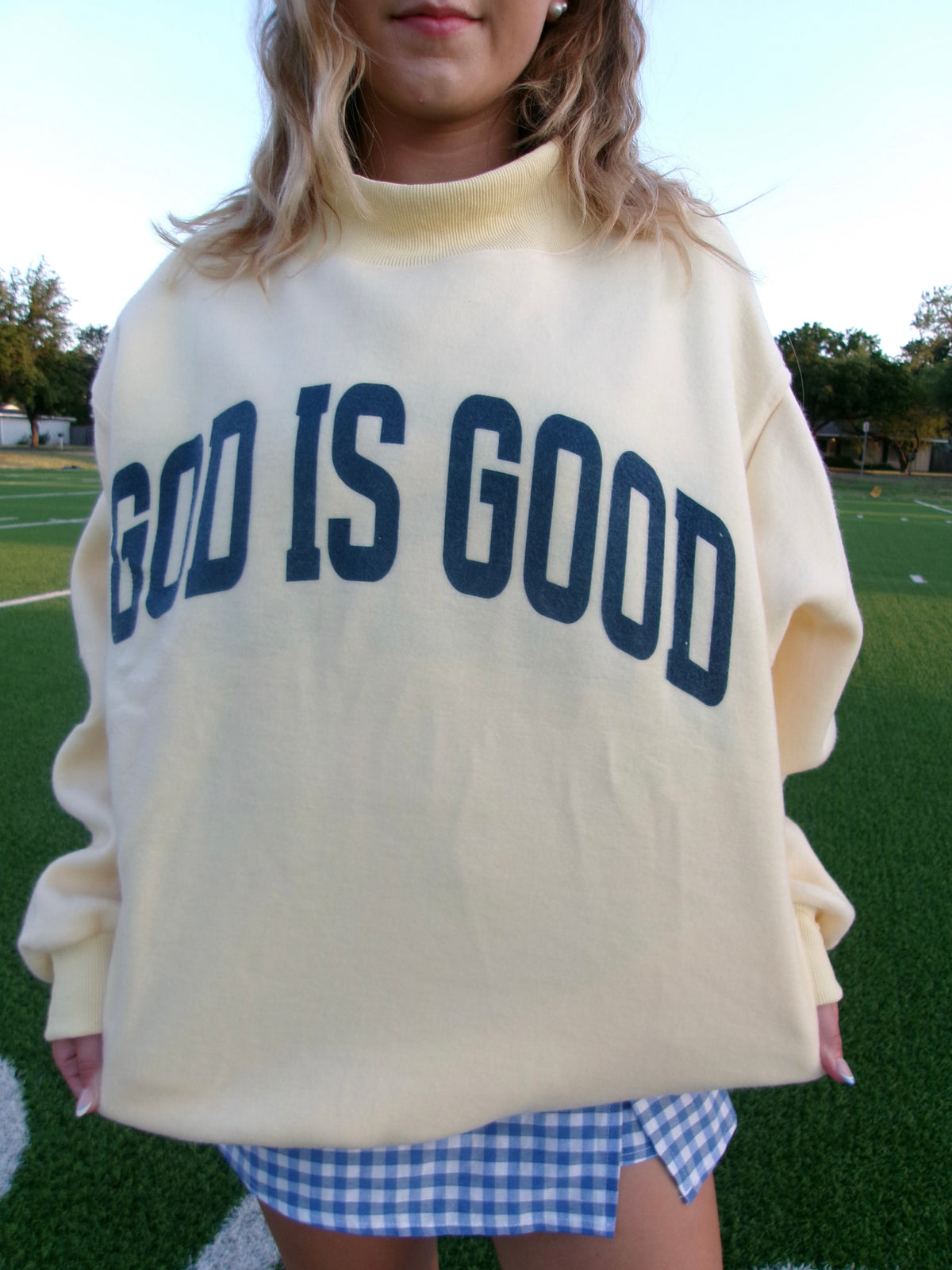 Jesus Reversible Mockneck